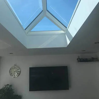 skylight and tv